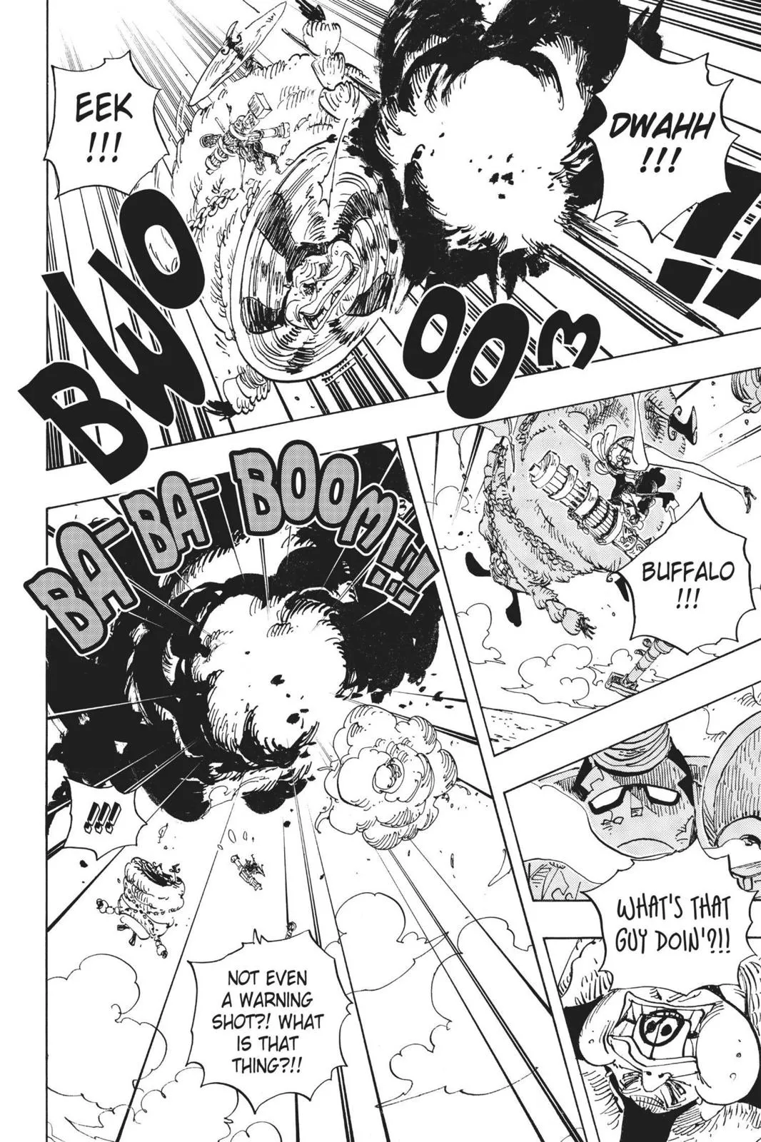 monkey.d luffy fight scene chapter 693
