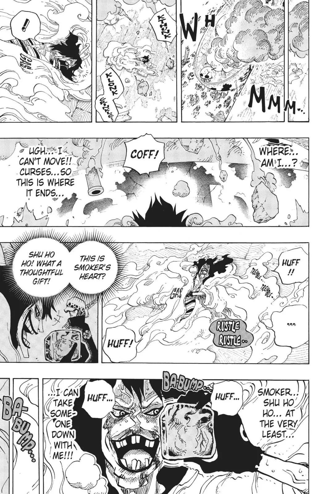 one piece Chapter 693 manga panel