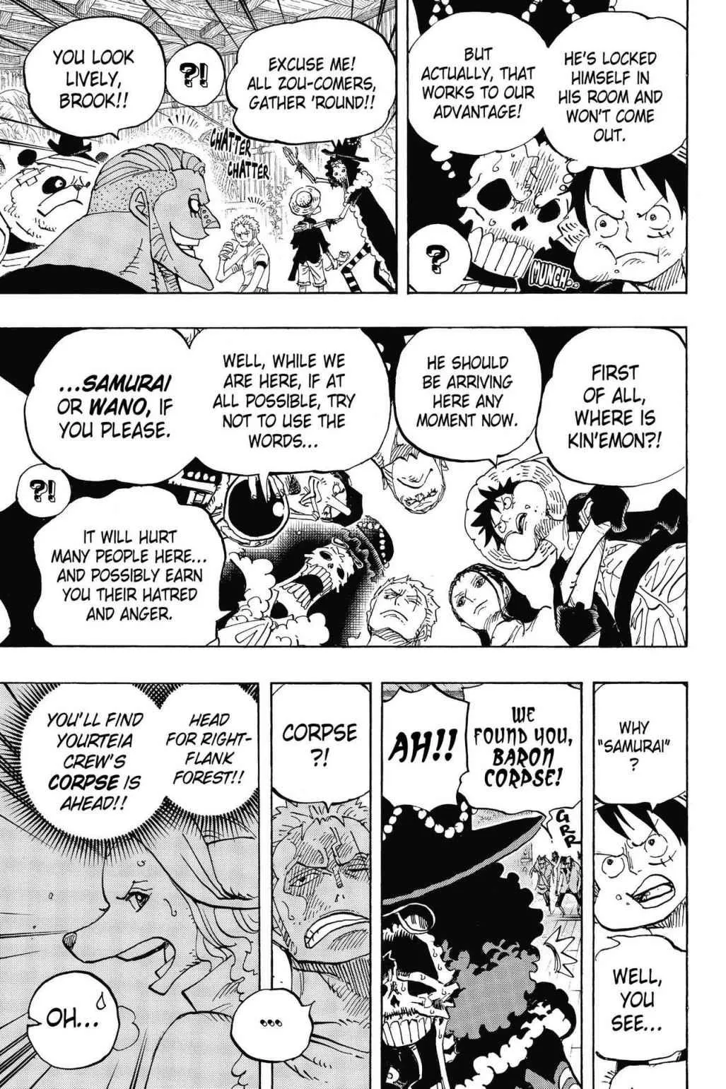 nami fight scene Chapter 807