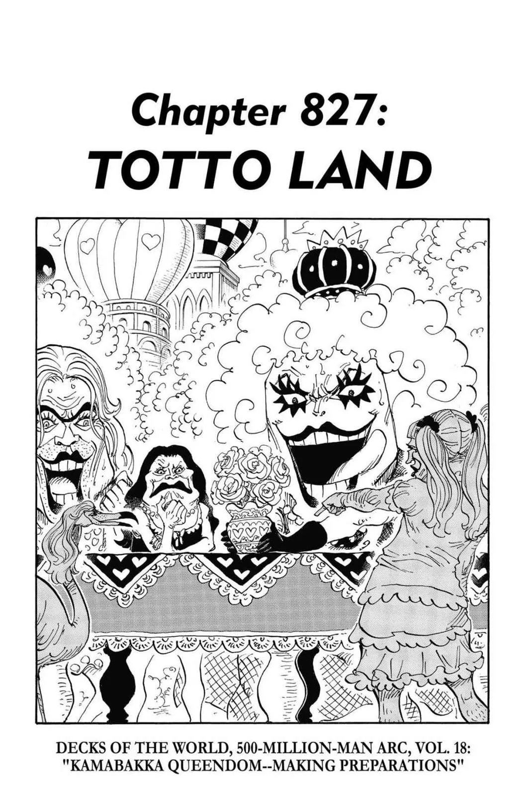 One Piece Manga 827