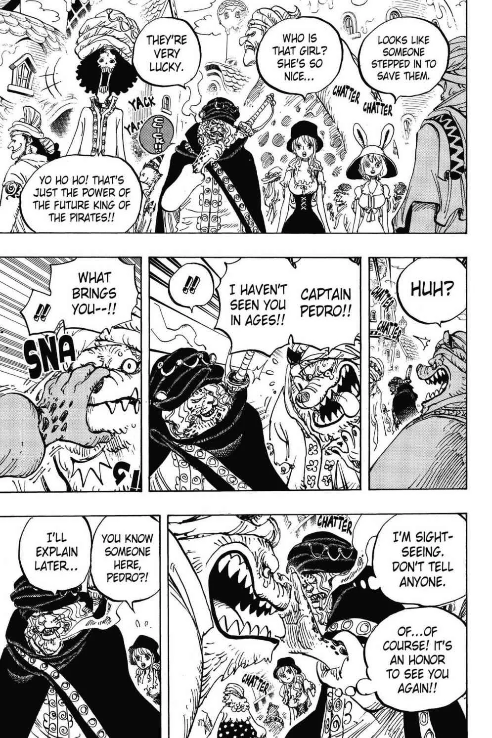 one piece Chapter 827 manga panel