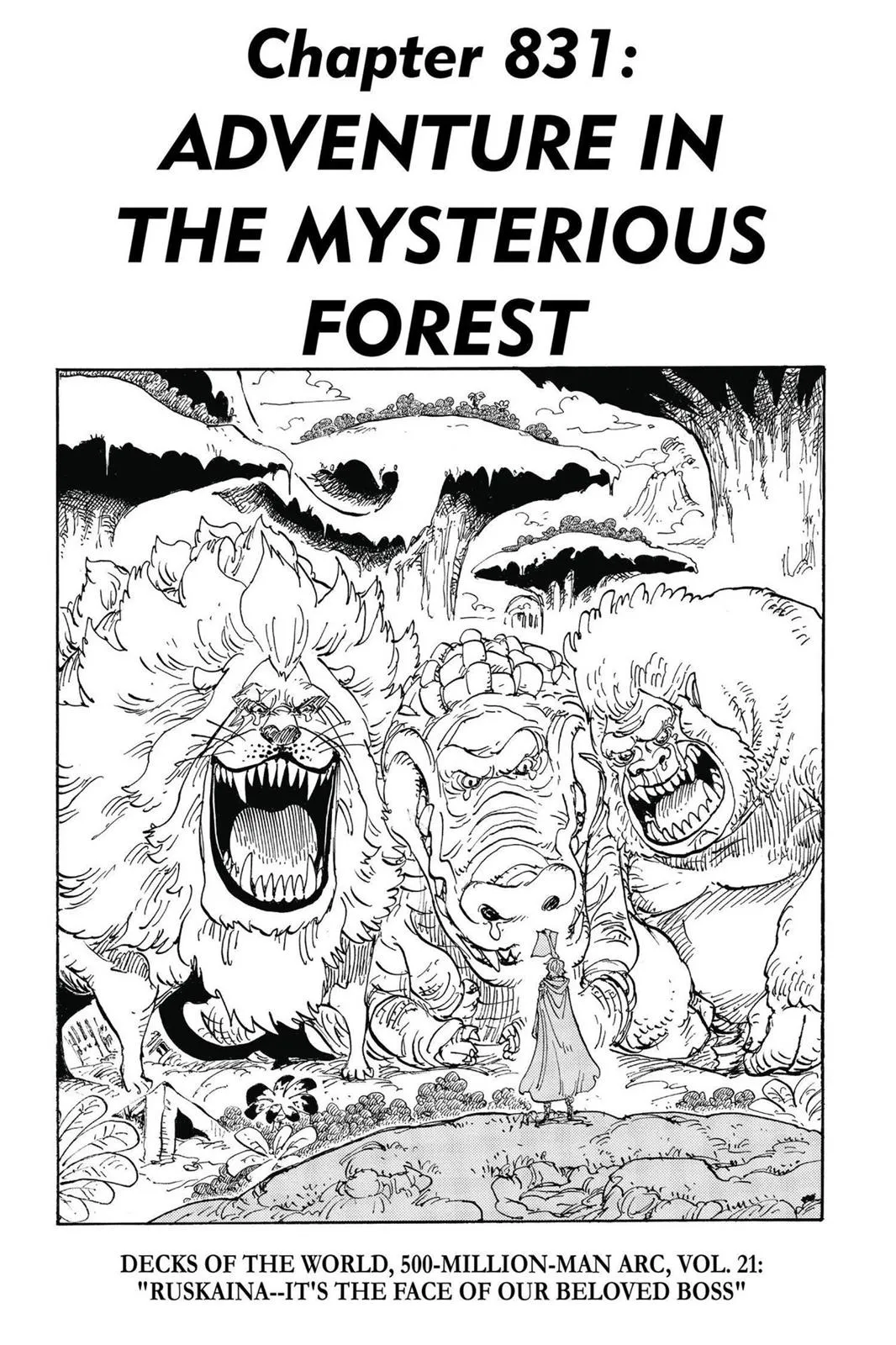 One Piece Manga 831