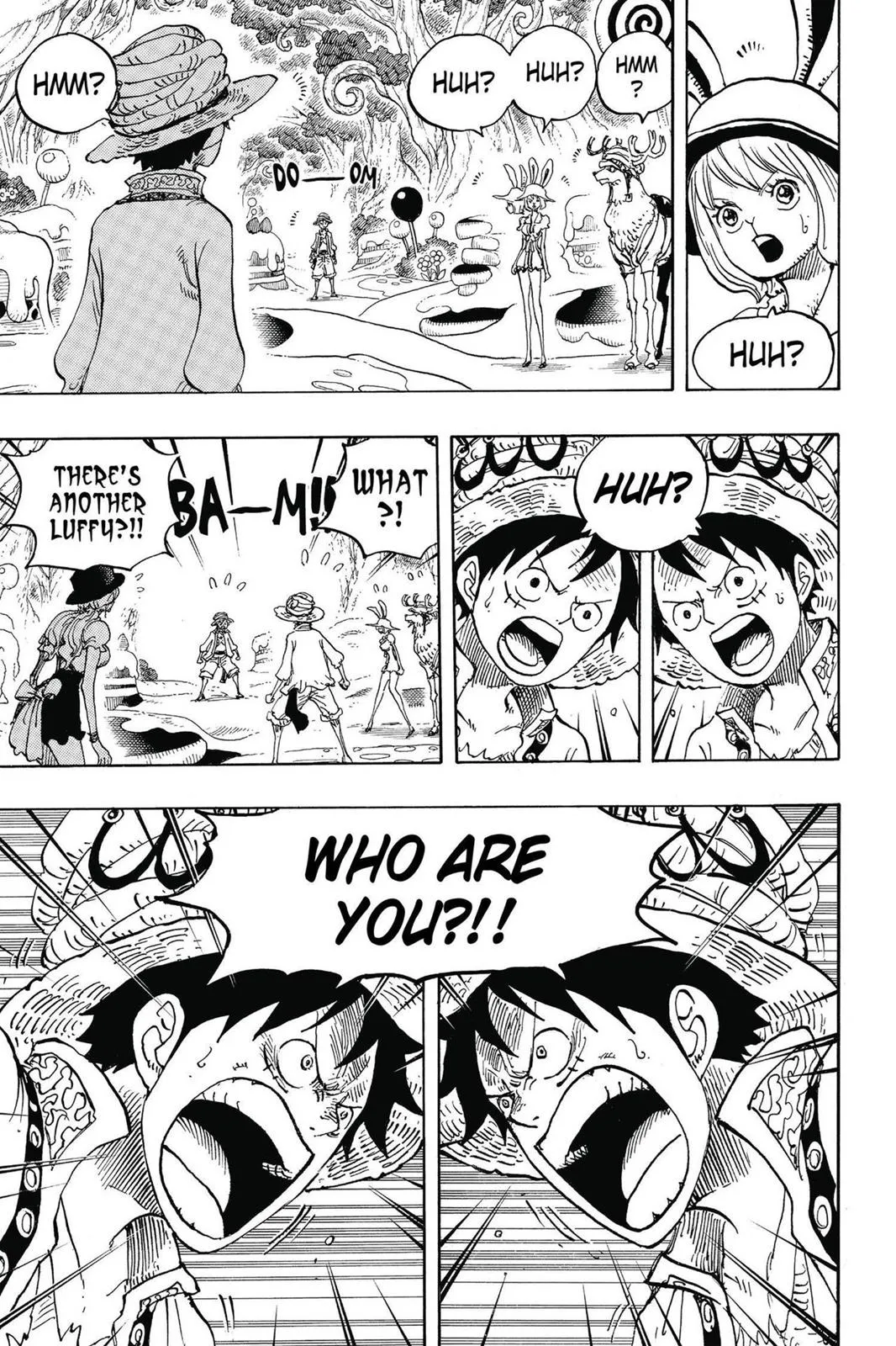 one piece Chapter 831 manga panel