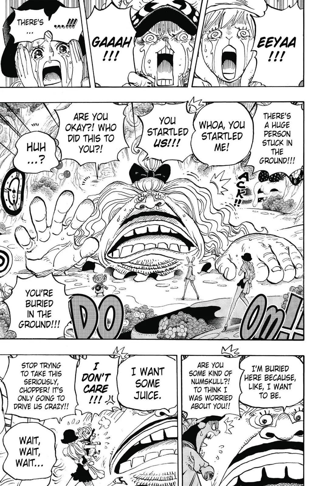 monkey.d luffy fight scene chapter 831
