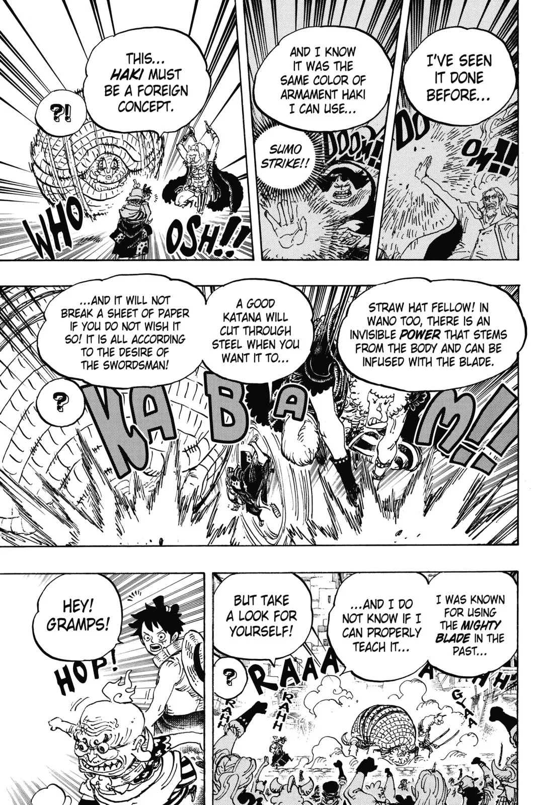 1piece chapter 939 manga panel